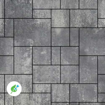 Тротуарная плитка Steinrus Инсбрук Альпен Color Mix Актау 60 мм