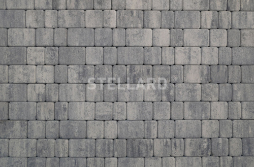 Тротуарная плитка Stellard Старый город Колор микс Грей 40