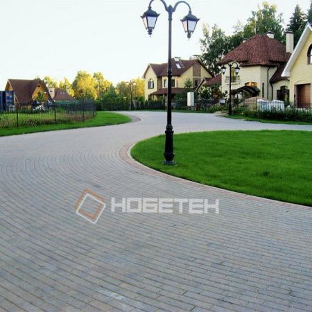 Брусчатка Нобетек 2П4ф Прямоугольник Серая